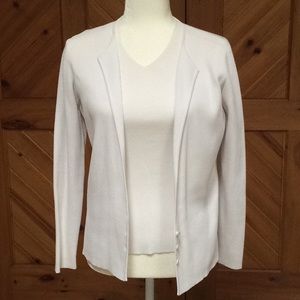 Sweater Cardigan w/Sweater Tank